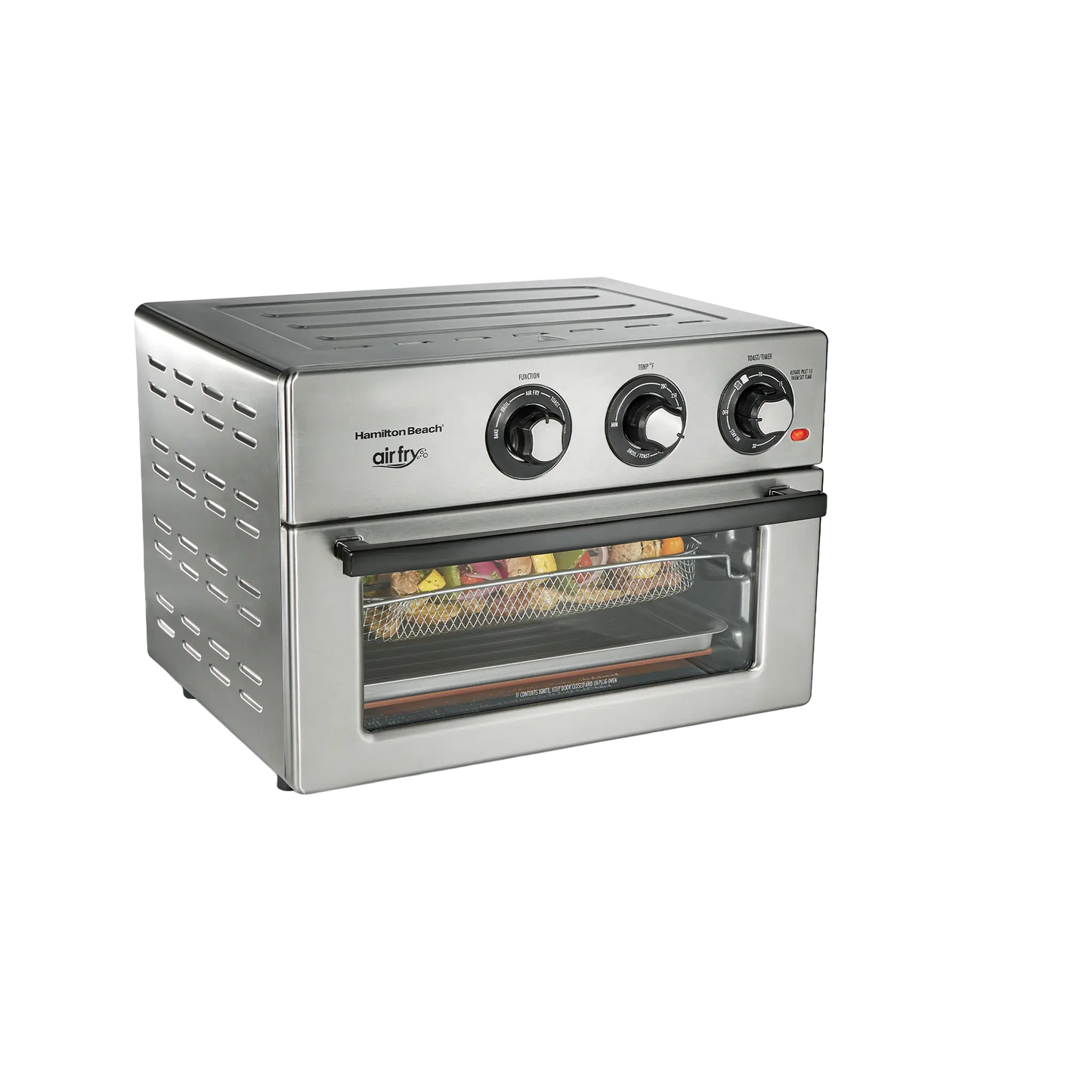 Horno Con Freidora de Aire Acero Inoxidable - Hamilton Beach