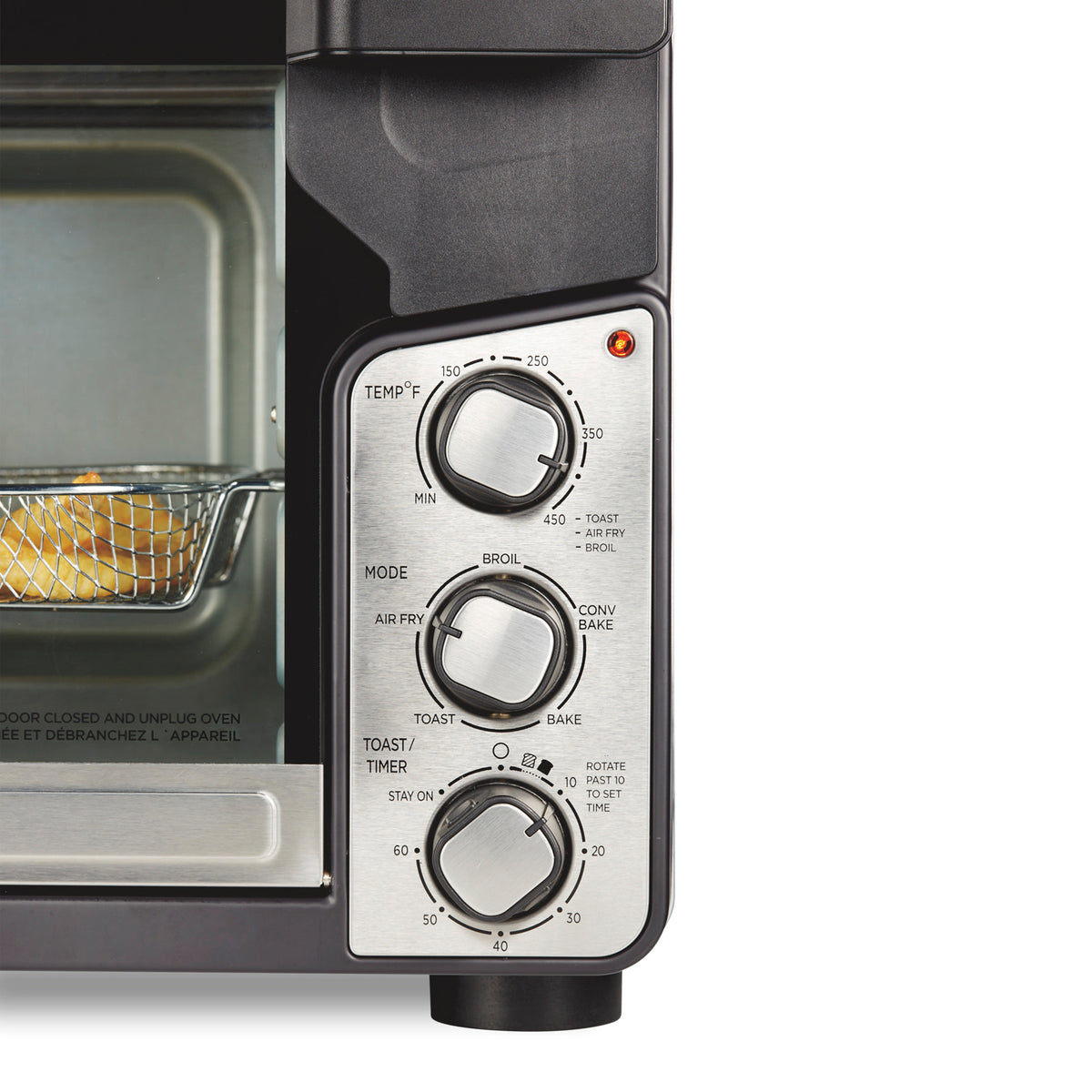 Horno Tostador Freidora Aire Hamilton Beach 6 Rebanadas XL