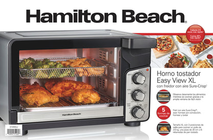 Horno Tostador Freidora Aire Hamilton Beach 6 Rebanadas XL