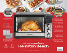 Horno Tostador Freidora Aire Hamilton Beach 6 Rebanadas XL