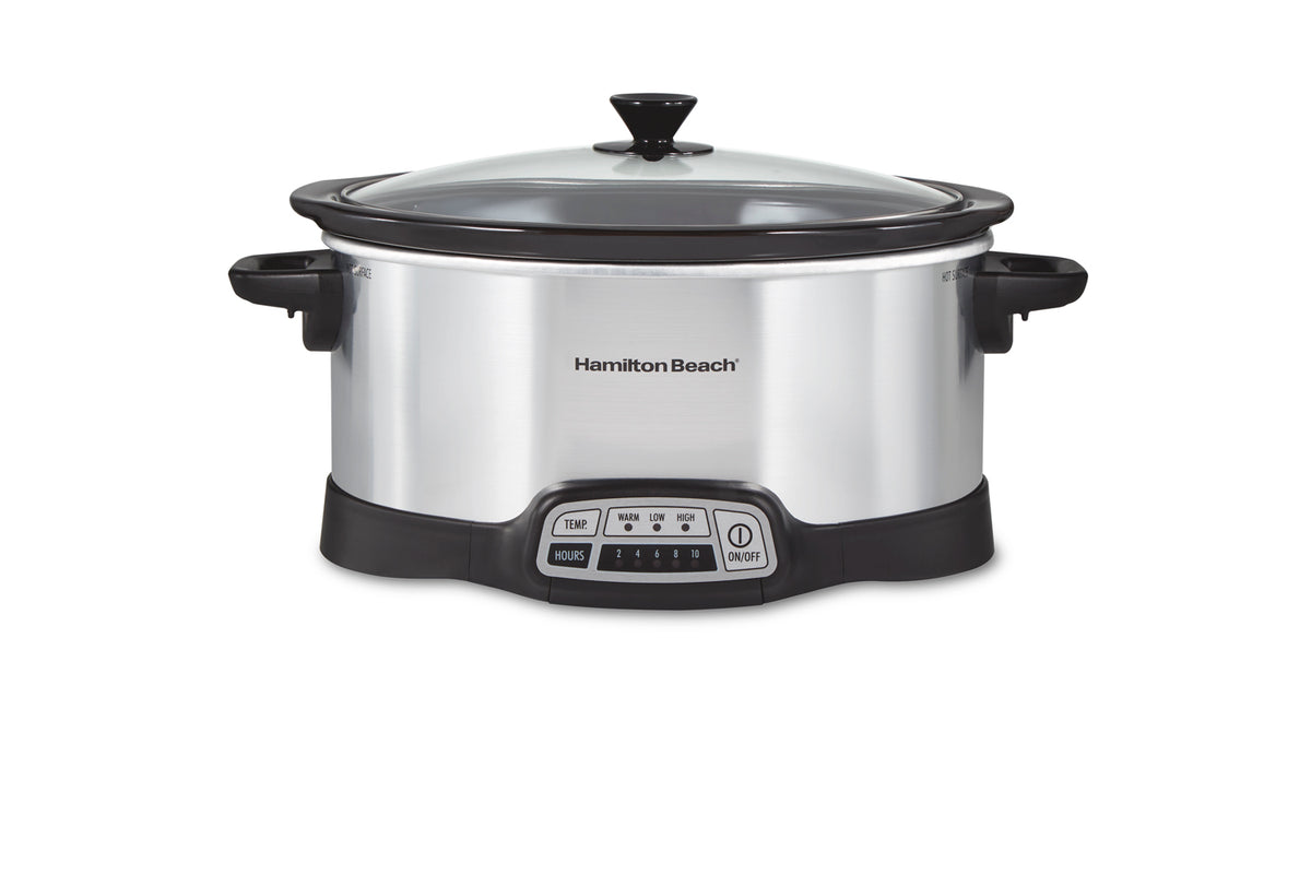 Olla Cocción Lenta Programable 3.78 L Hamilton Beach 33443