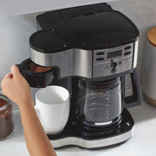 Cafetera Hamilton Beach 49980RG 12 Tazas 2 en 1 Programable