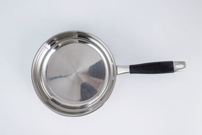 Sartén c/tapa 24cm s/Antiadherente Acero Inoxidable Fraciel