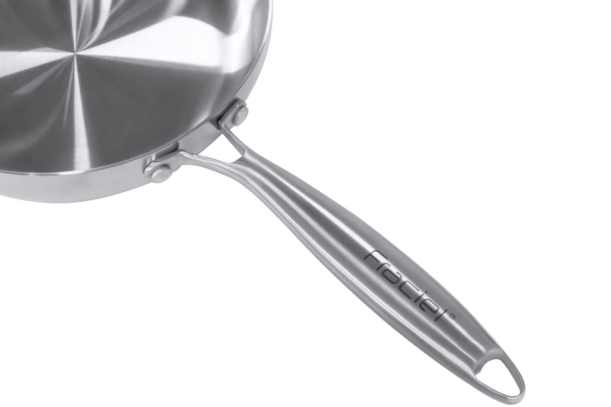 Juego de Sartenes 24 y 30cm Acero Inox Pro Inducción Fraciel