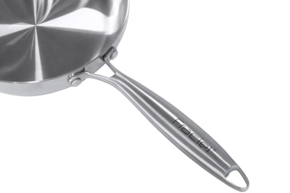 Juego de Sartenes 24 y 30cm Acero Inox Pro Inducción Fraciel