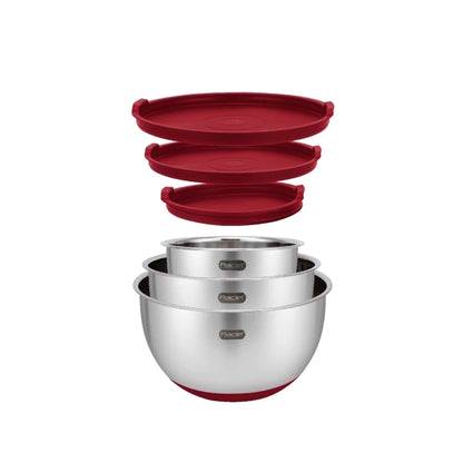 Bateria de Cocina 13 Piezas Acero Inoxidable Rubi - Fraciel