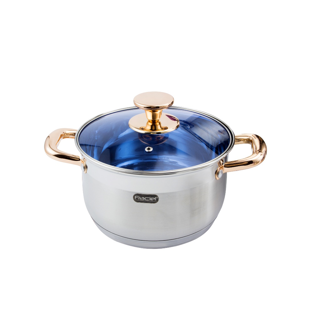 Batería de Cocina 12 Pz Acero Inoxidable Inducción Ciconia Fraciel