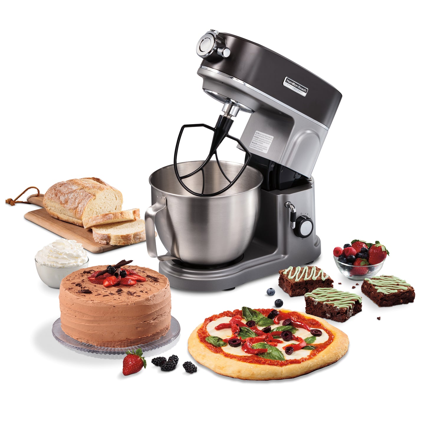 Batidora De Pedestal Profesional 63240 450W - Hamilton Beach -