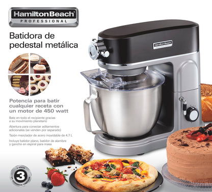 Batidora De Pedestal Profesional 63240 450W - Hamilton Beach -