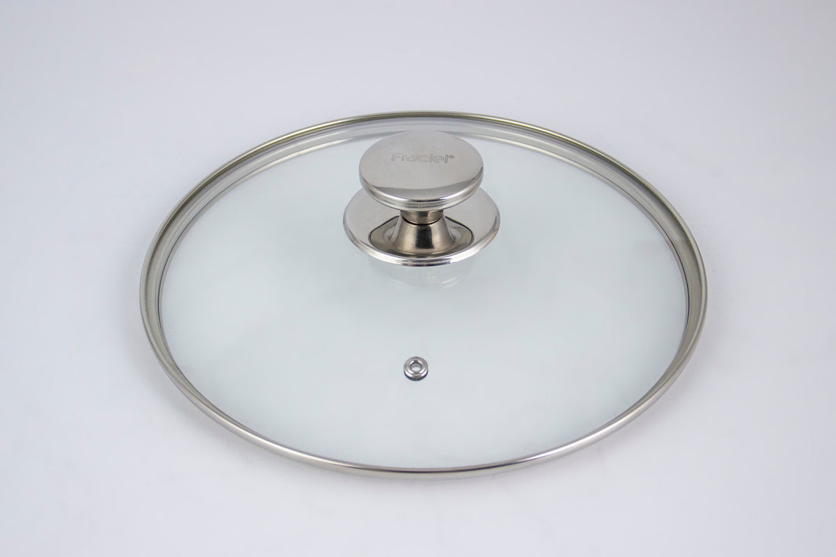 Sartén c/tapa 24cm s/Antiadherente Acero Inoxidable Fraciel