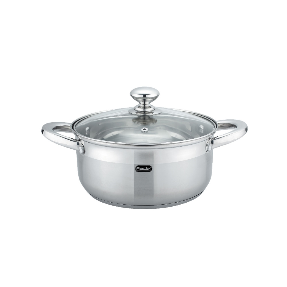Batería de Cocina 12 Pz Acero Inoxidable Inducción Sienna Fraciel