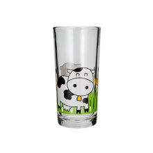 Vaso Cubero de Vidrio 295ml (12oz) Diseño Infantil Vaquita - Crisa