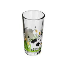 Vaso Cubero de Vidrio 295ml (12oz) Diseño Infantil Vaquita - Crisa