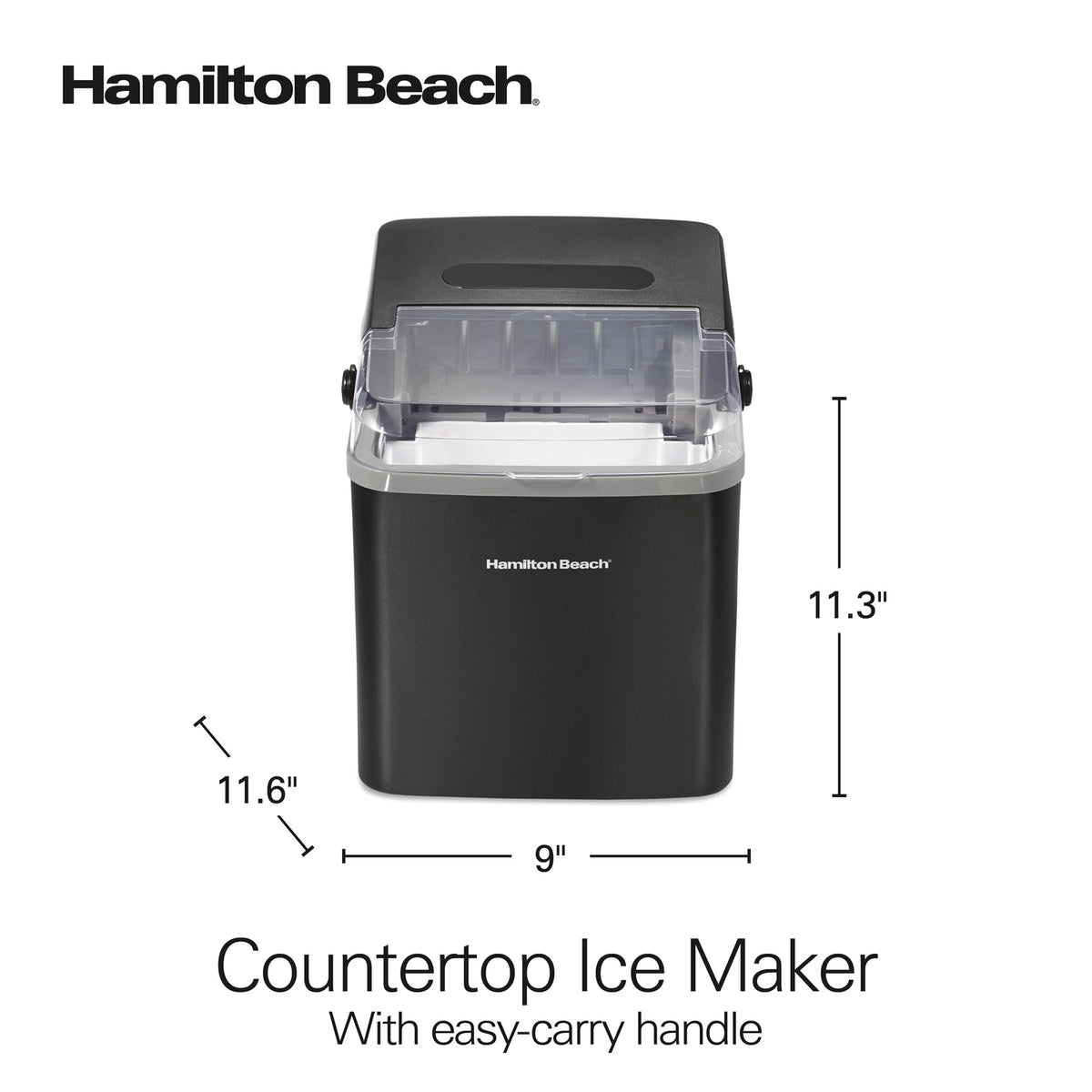 Máquina Para Hielo Hamilton Beach 86151 Portátil 11.8kg