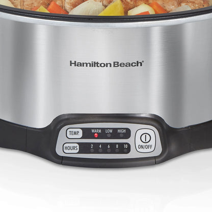 Olla de Lenta Cocción 5.7L - Hamilton Beach