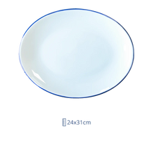Plato Ovalado gourmett 31 x 24cm Linea Blue