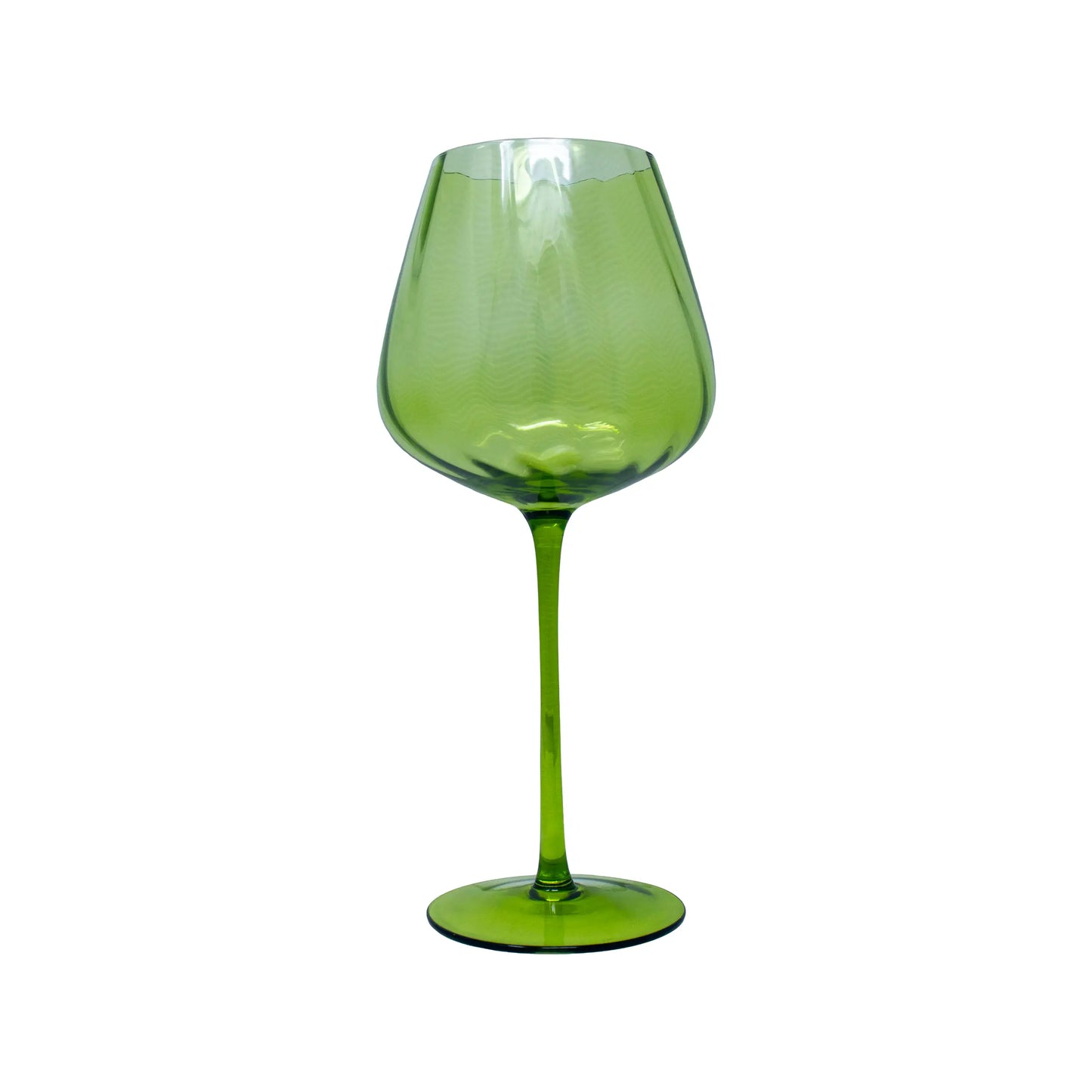 Copa Bomba de Cristal Para Vino 600ml Colores