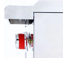 MULTICHEF MASTER MESA PREMIUM CORIAT Estufa a gas, con 4 quemadores, 1 plancha, 1 gratinador, 1 freidora 3 lt y 1 horno