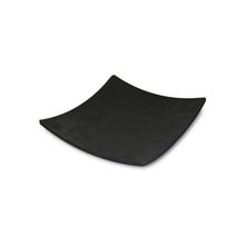 Plato Cuadrado 24cm Melamina Jet Black - Travessa