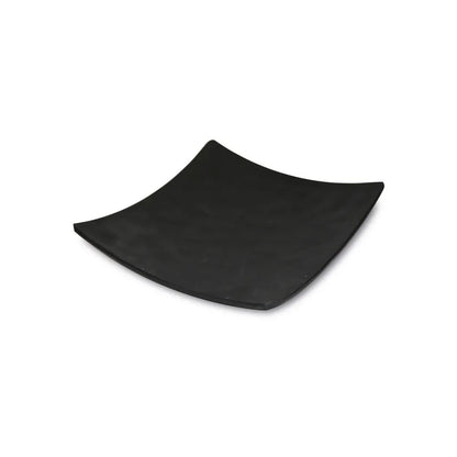 Plato Cuadrado 24cm Melamina Jet Black - Travessa