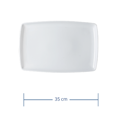 Plato Rectangular Elegance Santa Anita