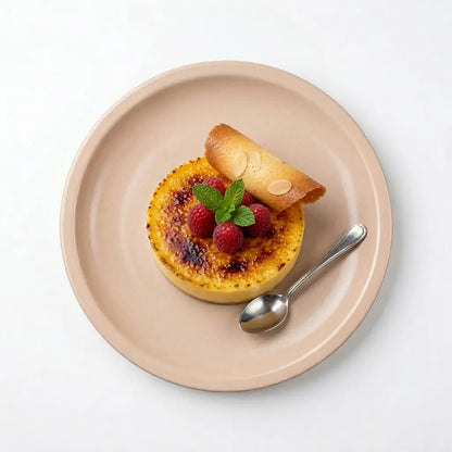 Plato Pastelero de Melamina 16cm Redondo Arena - Tai Ping