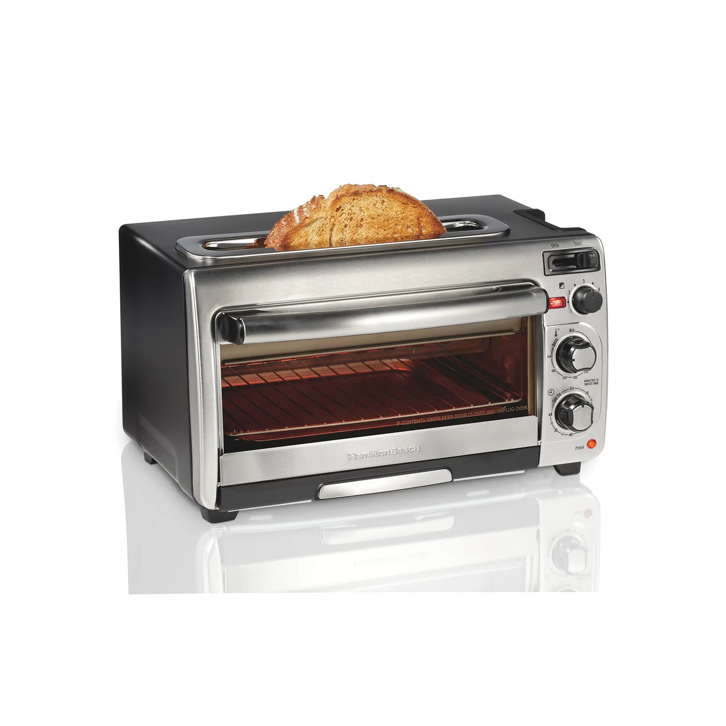 Horno Tostador  31156G Pizza 9 Pulgadas - Hamilton Beach