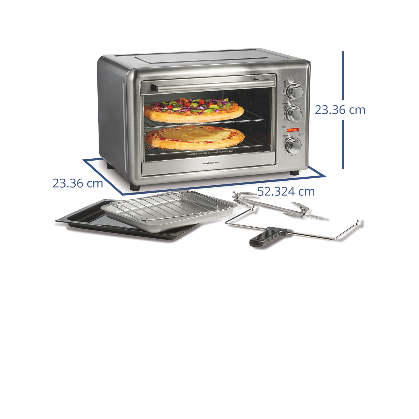 Rotisserie Oven with Convection - 31103D - Hamilton Beach