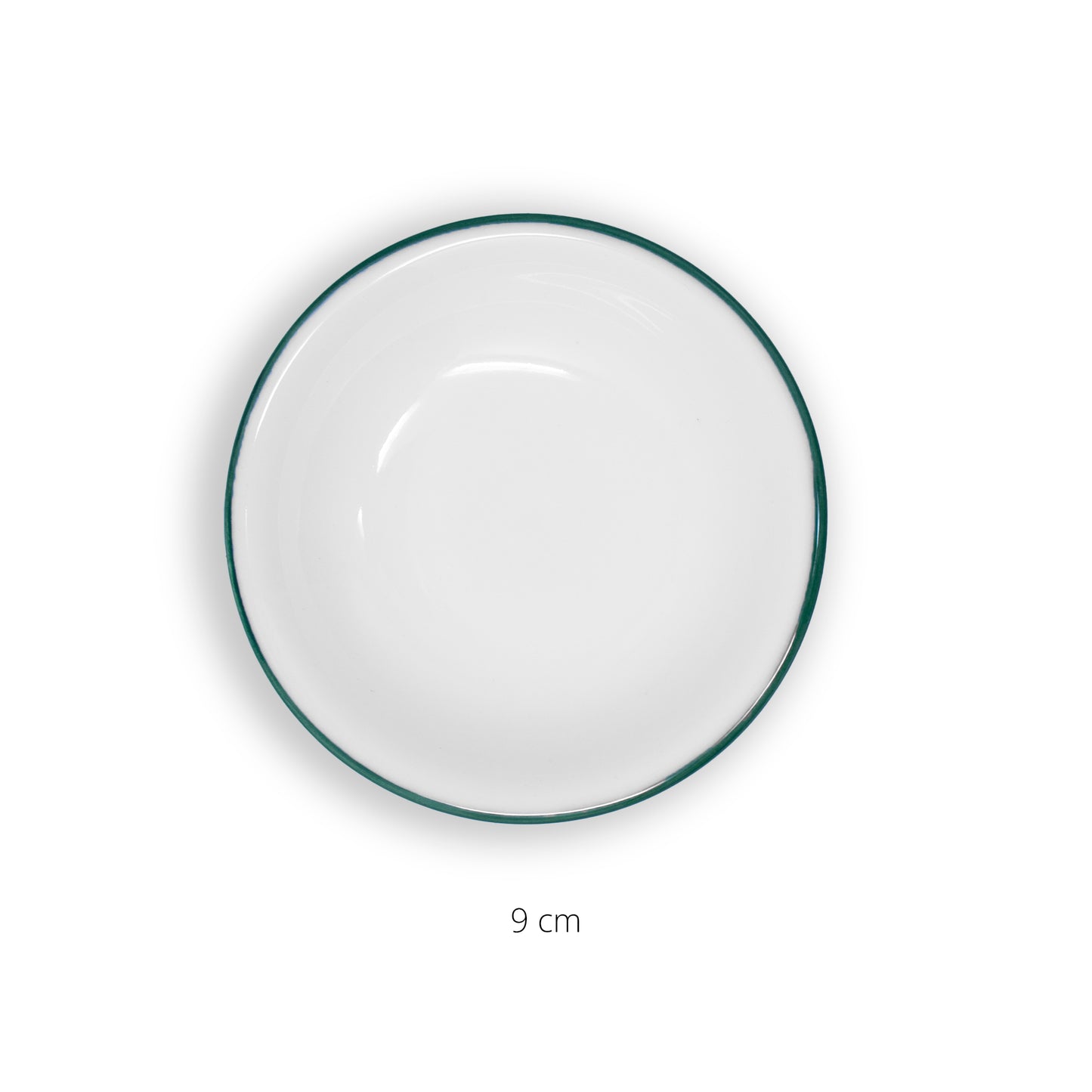 Plato Hondo Porcelana Línea Green 9 cm - Bonna