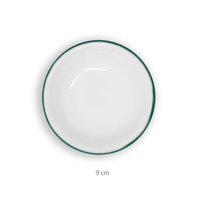 Plato Hondo Porcelana Línea Green 9 cm - Bonna