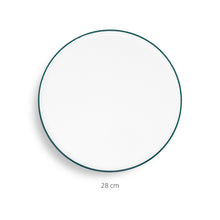 Plato Trinche Línea Green Hygge 28 cm  Porcelana - Bonna