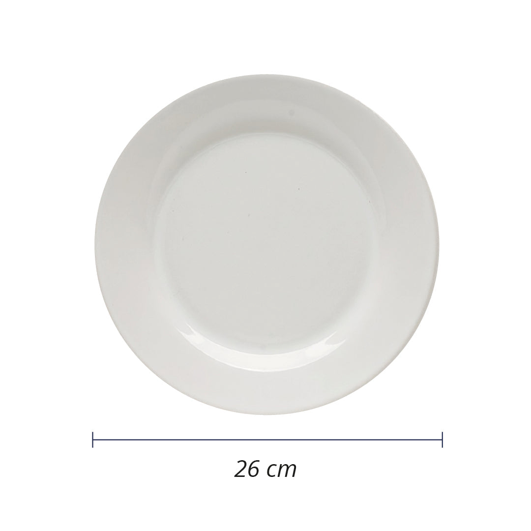 Plato Trinche Blanco Glacial