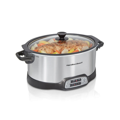 Olla de Lenta Cocción 5.7L - Hamilton Beach