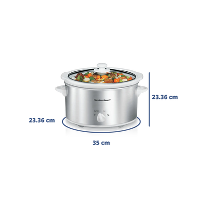 Olla Electrica de Coccion Lenta 3.78 L - Hamilton Beach