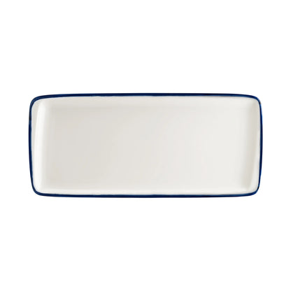 Plato Rectangular Moove 34 x 16cm Linea Blue