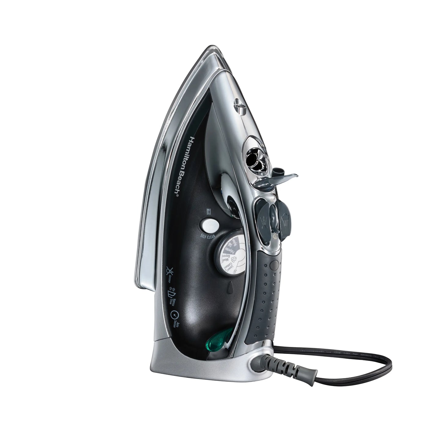 Plancha Vapor Acero Inoxidable - Hamilton Beach