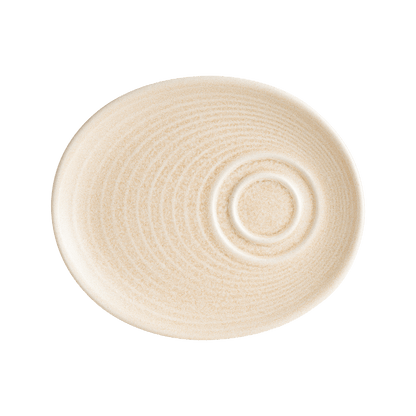 Plato Taza De Ceramica Mirage Ovalado