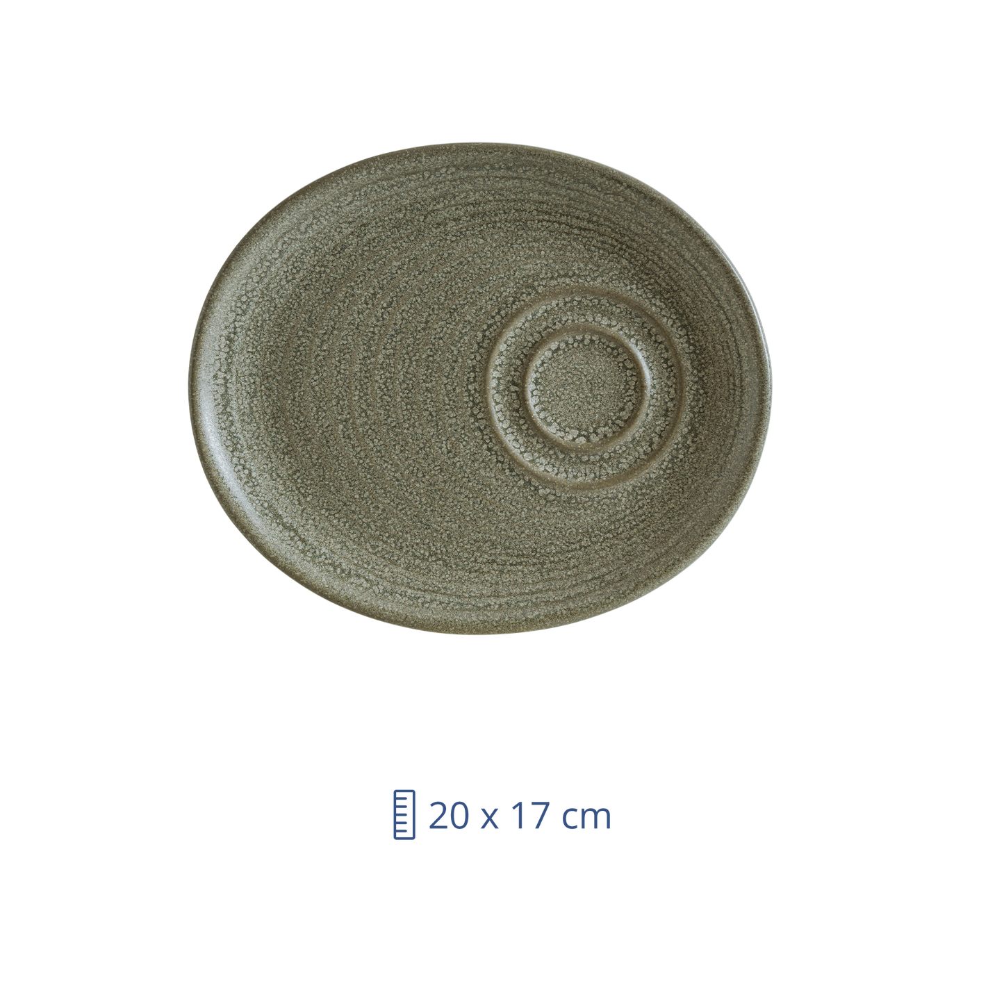 Taza De Ceramica Verde Adelfa 100 ml