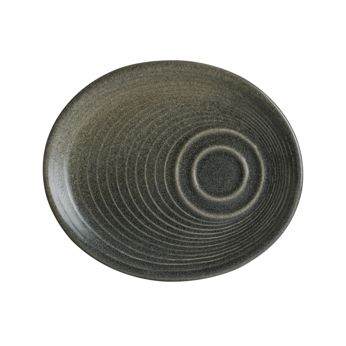 Plato Taza De Ceramica Hornfels Ovalado