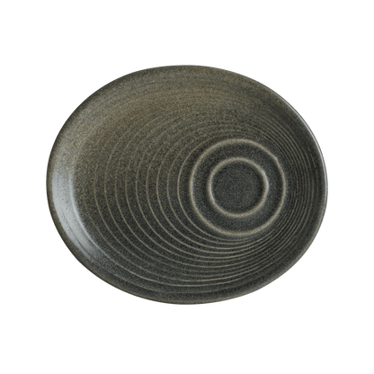 Plato Taza De Ceramica Hornfels Ovalado