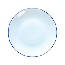 Plato Llano Gourmet Linea Blue Porcelana