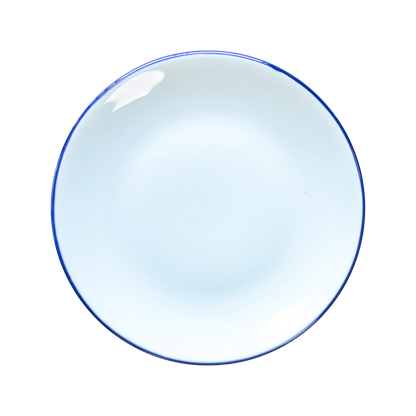 Plato Llano Gourmet Linea Blue Porcelana