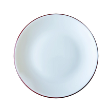 Plato Llano Gourmet Linea Burgundy