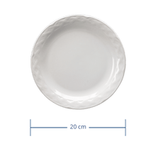 Plato Pastel Vinafera Blanch