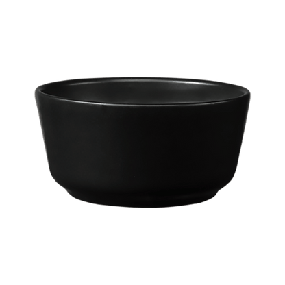 Tazon Conico 400 ml Negro Semi Mate Manhatan