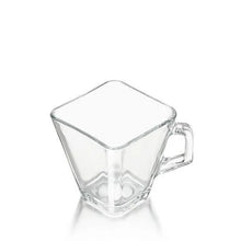 Taza Cuadrada de Vidrio 300ml (10 oz) Tempo - Crisa