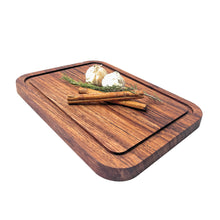 Tabla de Madera de Parota Para Servir Cortes