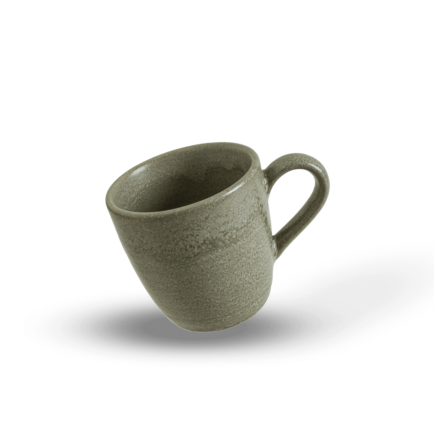 Taza de Ceramica Verde Adelfa 320 ml