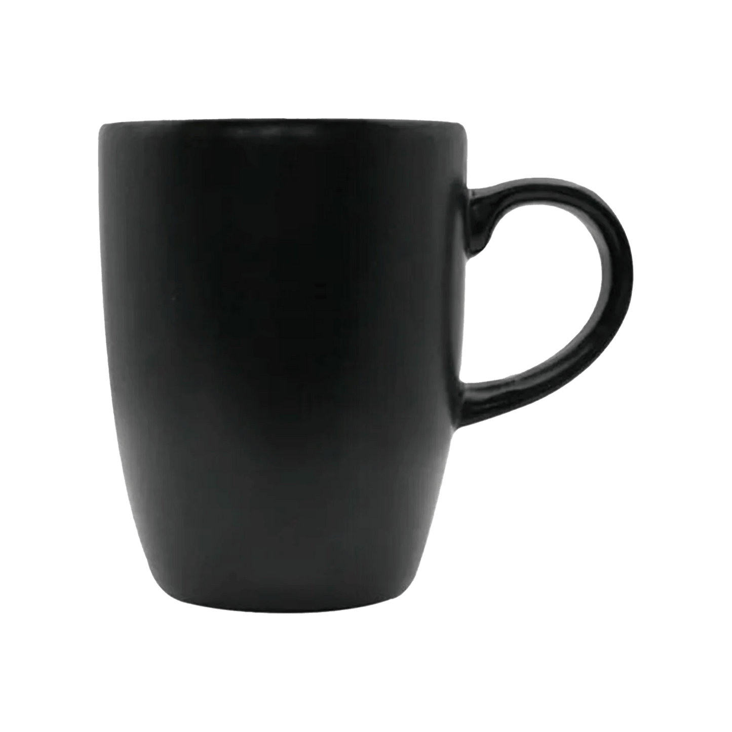 Taza Curva de 310 ml Negro Semi Mate Manhatan