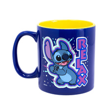 Taza de cerámica metalizada de Stitch - 591 ml